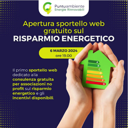 Lo sportello gratis di PuntoAmbiente sul risparmio energetico